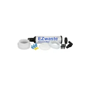EZwaste® HPLC Solvent Waste System, Cap-Only Assembly, 70 mm (S70) VersaCap with Six (6x) Ports for 1/8 Inch O.D. Tubing; & Filter, 1/EA