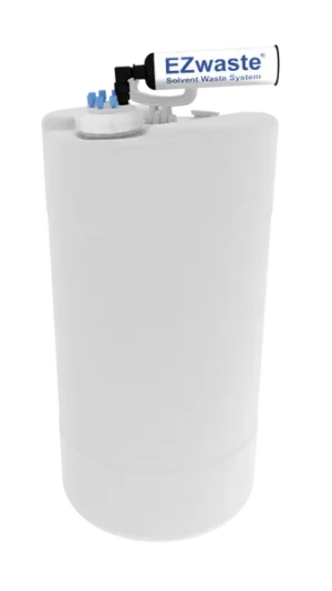 EZwaste® XL System, UN/DOT, 60 L, HDPE, S-70 Cap, 4x 1/8", 3x 1/4" OD Tubing, 1 HB & Filter, 1/EA