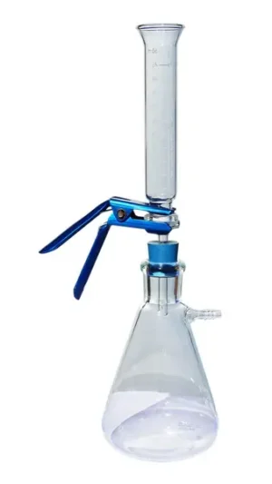 EZFlow, Assembly, 500 mL Flask, 50 mL Funnel for Ø25 mm Glass Membrane, 1/EA