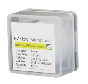 EZFlow® PES Membrane Filters, 0.22 µm, 25 mm Diameter Filter Discs, Non-Sterile 50/PK