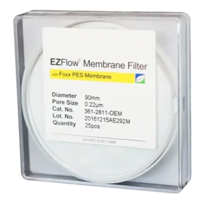 EZFlow® PES Membrane Filters, 0.22 µm, 90 mm Diameter Filter Discs, Non-Sterile, 25/PK