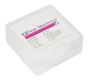 EZFlow® PTFE Hydrophobic Membrane Filters, 0.45 µm, 47 mm Diameter Filter Discs, 50/PK