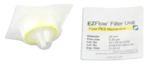 EZFlow® Sterile Polyethersulfone (PES) Syringe Filters, 0.45 µm Membrane for Clarification or Prefiltration, 25 mm, 100/PK