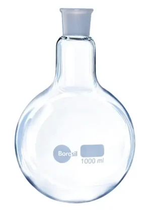 Borosil® Round Bottom Boiling Flask with Beaded Rim, 1 L (1,000 mL), 2/CS