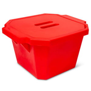 Ice Bucket with Cover, 4.5 Liter, Red