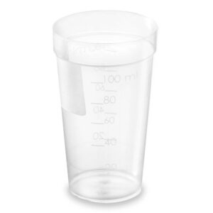 Titration cup, 100ml, PP, MG