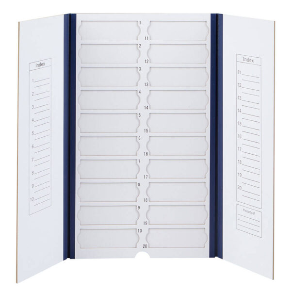Slide folder, cardboard
