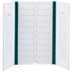 Slide folder, cardboard