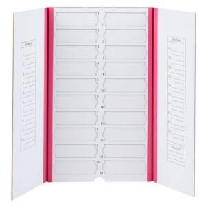 Slide folder, cardboard