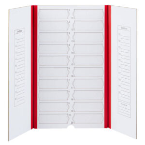 Slide folder, cardboard