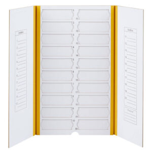 Slide folder, cardboard