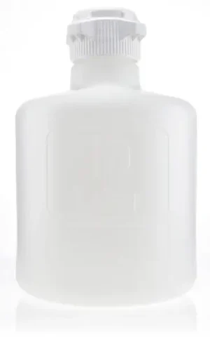 EZBio Titanium Round Carboy, PP, 10 Liter, No Spigot, VersaCap 83B, Non-Sterile, 1/CS