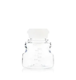 EZBiopure Titanium Round Bottle, PETG, 250mL, GL45 Neck with Cap, Sterile, 48/CS