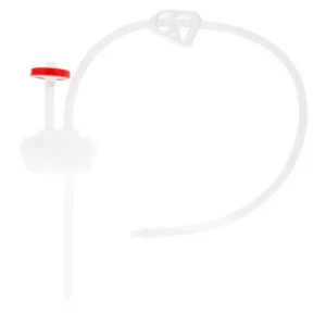 EZBio®pure Titanium Round SU 250mL Cap Assembly w/ EZBio® Tubing, Plug and GL45 VersaCap®, 20/CS