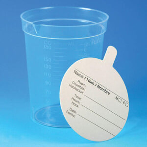 Specimen container, 6.5oz, PP