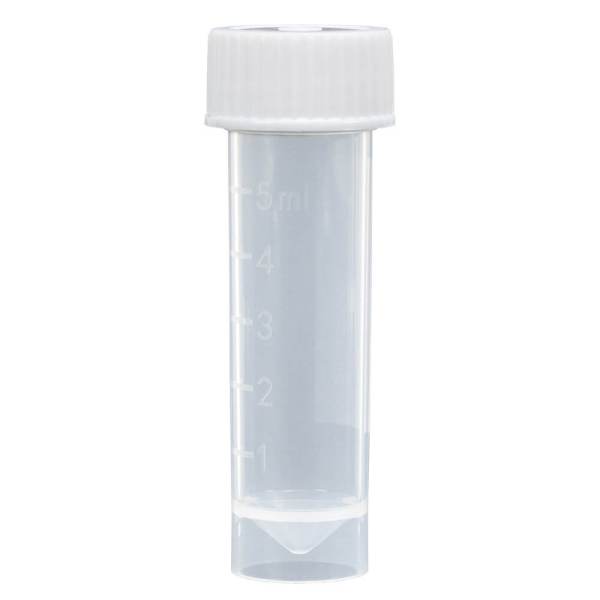 Transport tube, 5mL, PP, SS