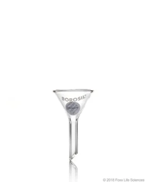 Borosil® Funnels with 60° Angle Bowls and 35 mm Stems, Small (S), 30/CS