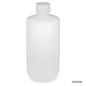 Bottle, Narrow Mouth, Round, PP, 500mL
