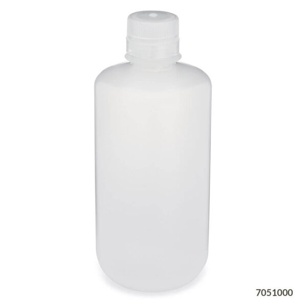 Bottle, Narrow Mouth, Round, PP, 1000mL