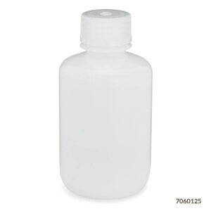 Bottle, Narrow Mouth, Round, HDPE, 125mL