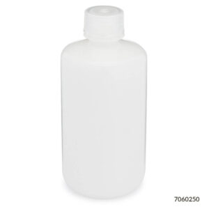 Bottle, Narrow Mouth, Round, HDPE, 250mL