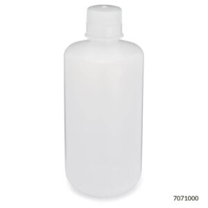 Bottle, Narrow Mouth, Round, LDPE, 1000mL