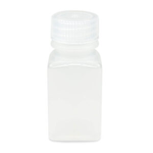 Bottle, Wide Mouth, Square, PP