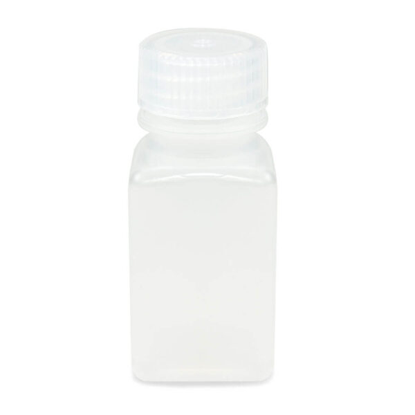 Bottle, Wide Mouth, Square, PP
