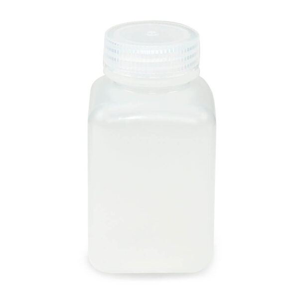 Bottle, Wide Mouth, Square, PP