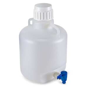 Carboy with Spigot, Autoclavable, PP, 10 Liter