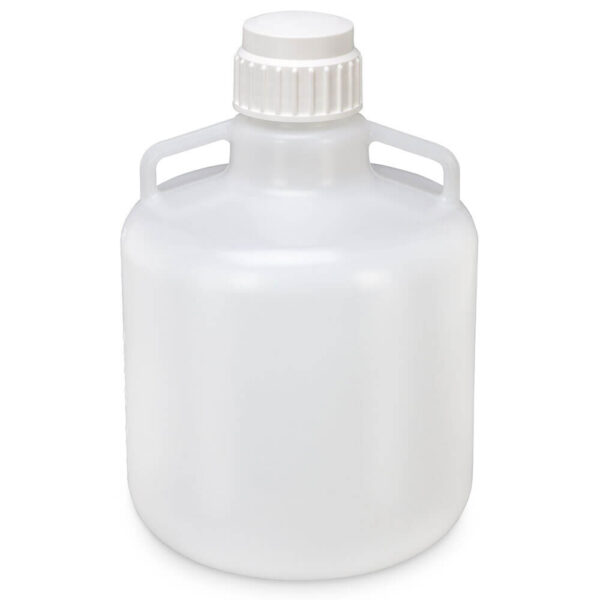 Carboy, Round with Handles, LDPE, 15 L