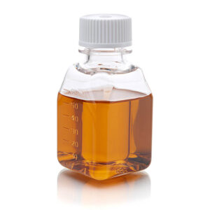 Bottle, Square Media, PETG, 60mL, STR