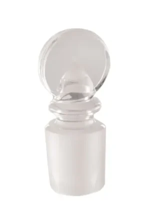 Borosil® Solid Penny Head Glass Stopper with Interchangeable Ground Joint 45/40, 20/CS