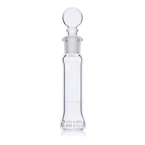 Flask, Volumetric , Globe Glass, 2mL