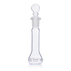 Flask, Volumetric , Globe Glass, 5mL