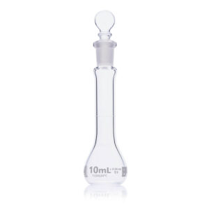 Flask, Volumetric , Globe Glass, 10mL