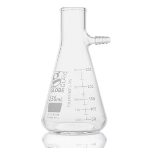 Flask, Filter, Globe Glass, 250mL, Dual