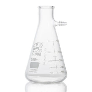 Flask, Filter, Globe Glass, 500mL, Dual