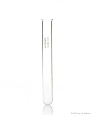 Borosil® Reusable Heavy Duty Test Tubes with Beaded Rim, 13 mL (15 x 125 mm), 800/CS