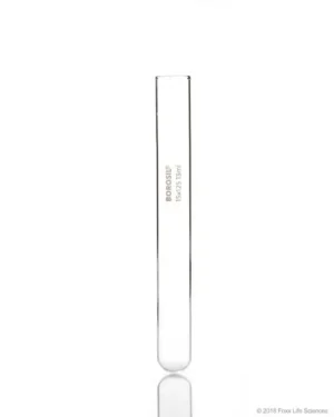 Borosil® Reusable Test Tubes with Plain End, 20 mL, 16 mm x 150 mm (OD x H), 400/CS