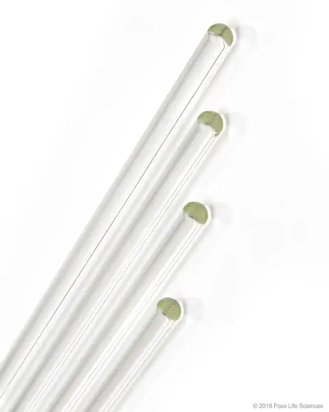 Borosil® Reusable Solid Stirring Rods, Polished Glass Stirrers, 9 mm x 255 mm (Large Length), 20/CS
