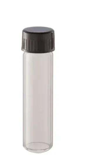 Borosil® Reusable Heavy Duty Culture Tubes with PTFE Lined PP Screw Caps and Flat Bottoms, 5 mL (16 X 50 mm), 100/CS