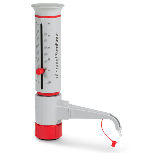 Bottle Top Dispenser, 10.0mL to 100.0mL