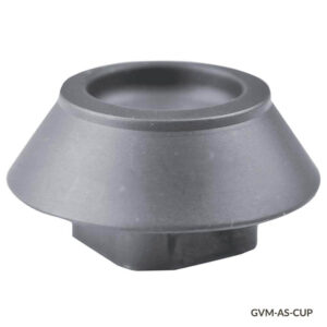 Tube Replacement Cup, Rubber, GVM Series