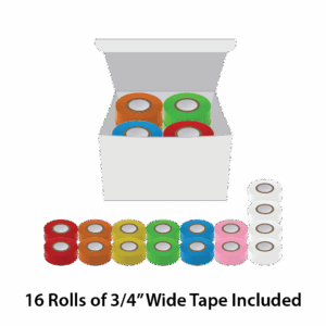 Labeling Tape, 3/4" x 500" per Roll