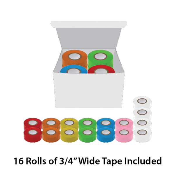 Labeling Tape, 3/4" x 500" per Roll
