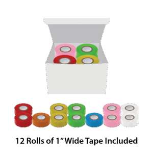 Labeling Tape, 1" x 500" per Roll
