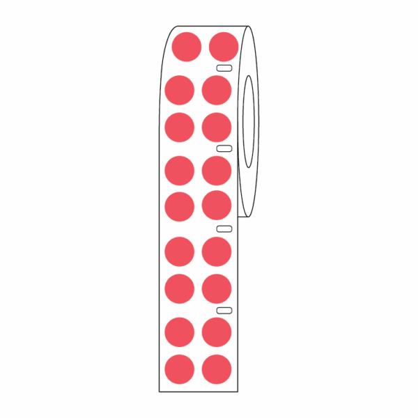 Label Roll,Cryo,Direct Thermal,13mm Dots