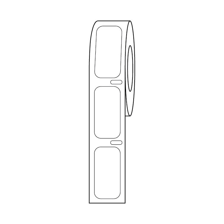 Label Roll, Cryo, Direct Thermal,27x13mm