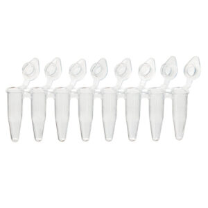 DiamondLink PCR 8-strip tubes, 0.2mL, PP, natural